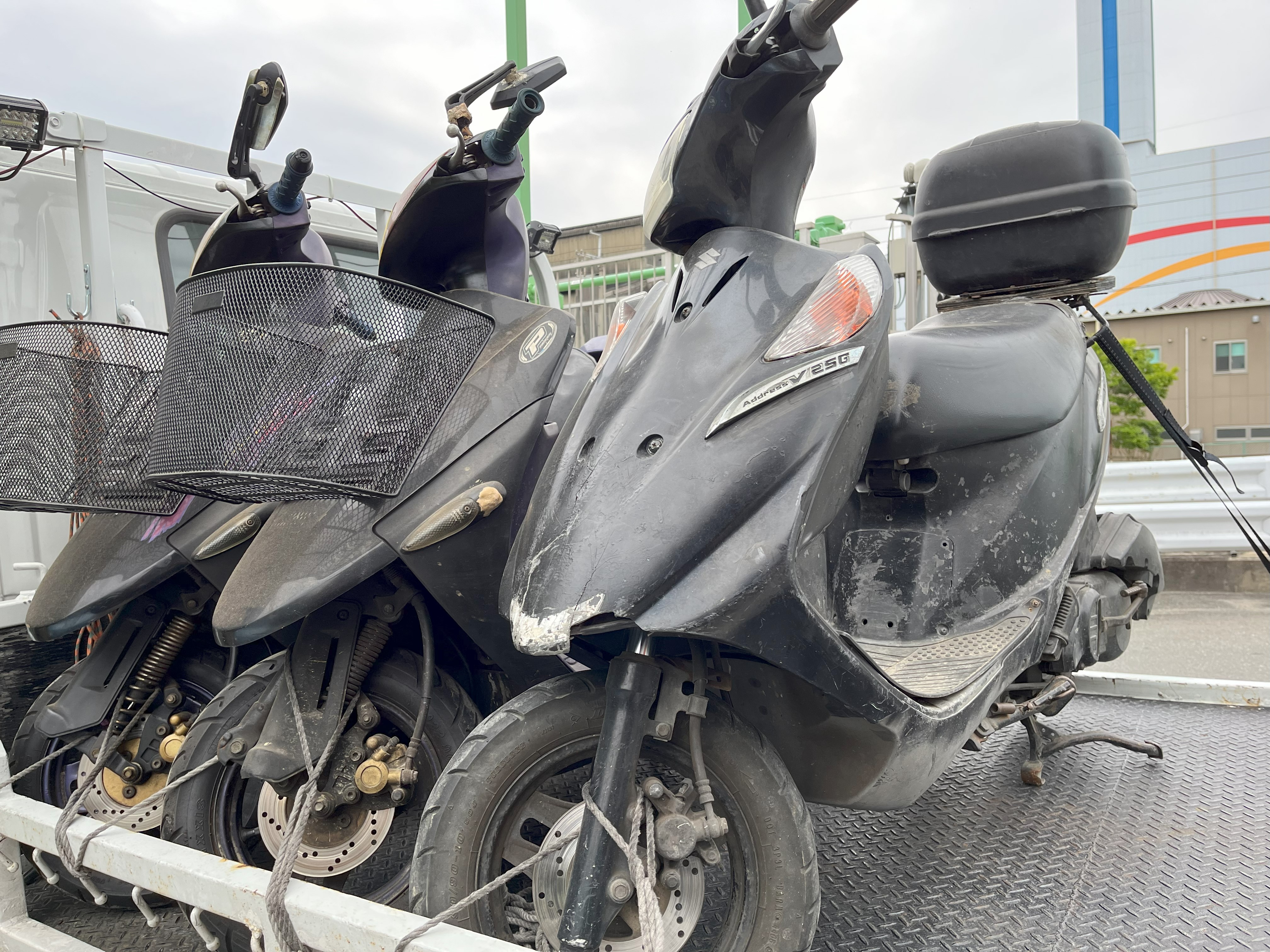 草津市で処分したバイク｜バイク処分・廃車のエヌケーファクトリー