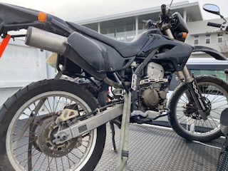 神戸市垂水区で処分したバイク